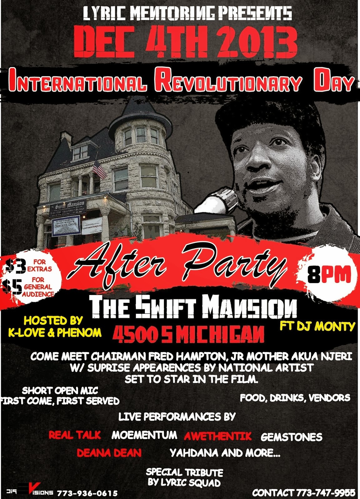 Prisoners Of Conscience Committee (POCC/BPPC) Chairman Fred Hampton